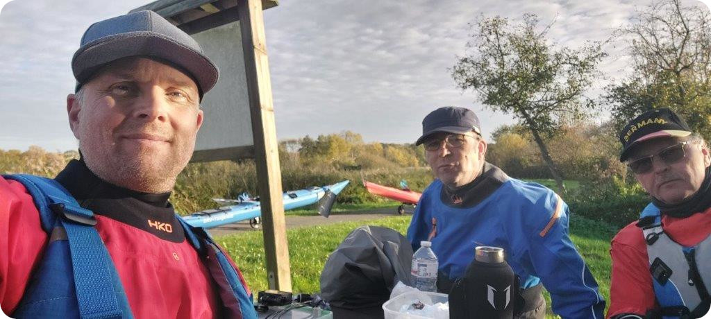2. Pause an der Sandschleuse