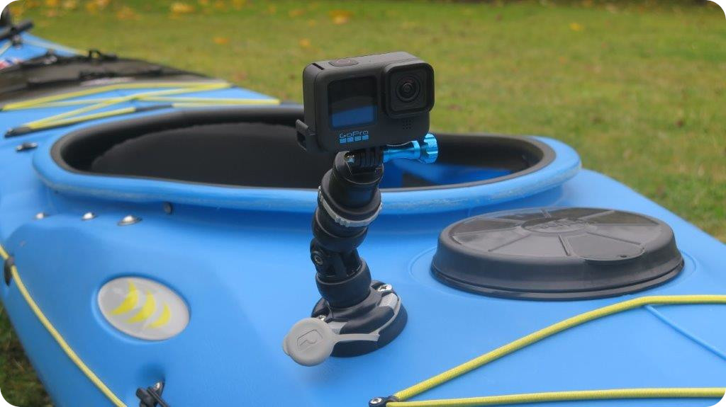 GoPro in kurzer Aufnahme